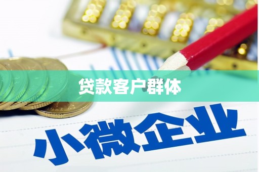 中西贷款客户群体
