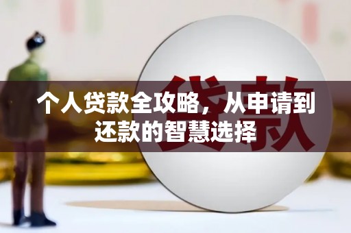 中西个人贷款全攻略，从申请到还款的智慧选择