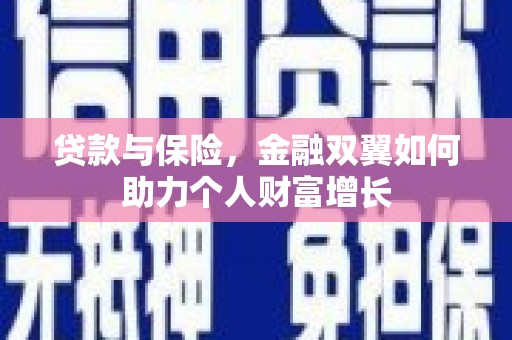 中西贷款与保险，金融双翼如何助力个人财富增长