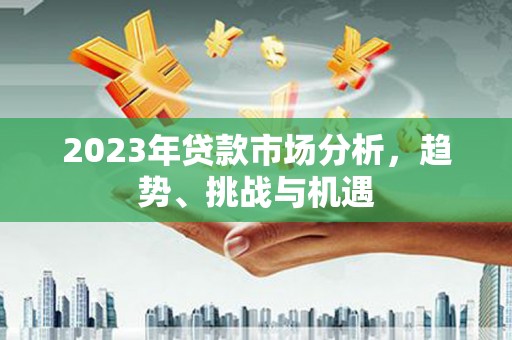 中西2023年贷款市场分析，趋势、挑战与机遇