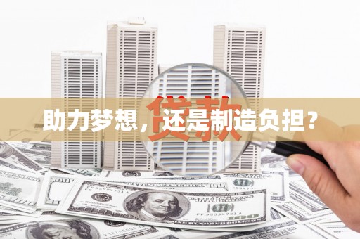 中西助力梦想，还是制造负担？