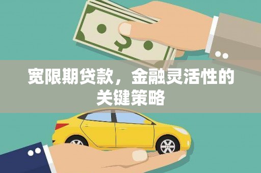 中西宽限期贷款，金融灵活性的关键策略