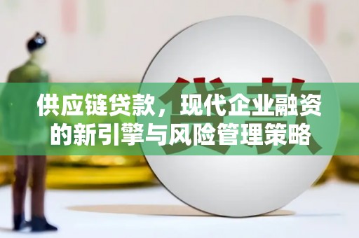 中西供应链贷款，现代企业融资的新引擎与风险管理策略
