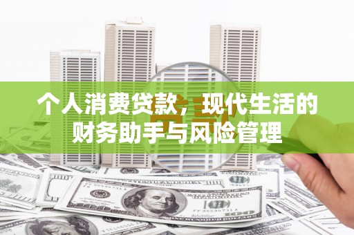 中西个人消费贷款，现代生活的财务助手与风险管理