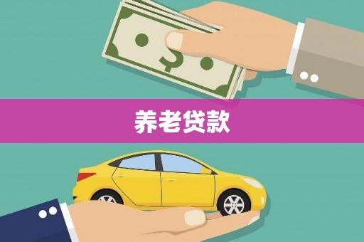 中西养老贷款