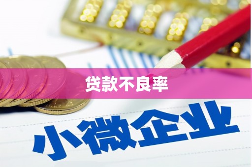 中西贷款不良率
