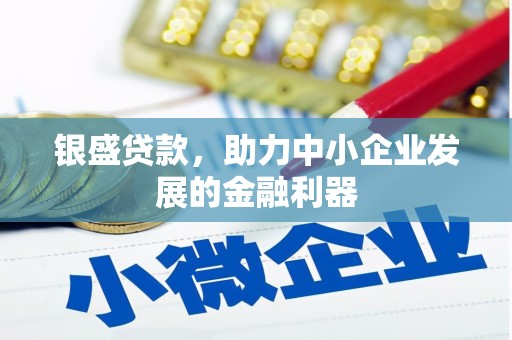 中西银盛贷款，助力中小企业发展的金融利器