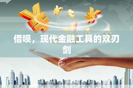 中西借呗，现代金融工具的双刃剑