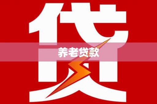中西养老贷款
