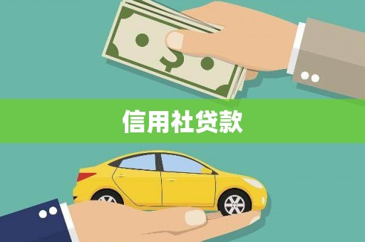 中西信用社贷款