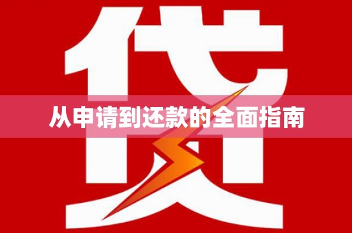 中西从申请到还款的全面指南
