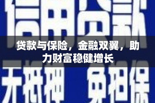 中西贷款与保险，金融双翼，助力财富稳健增长