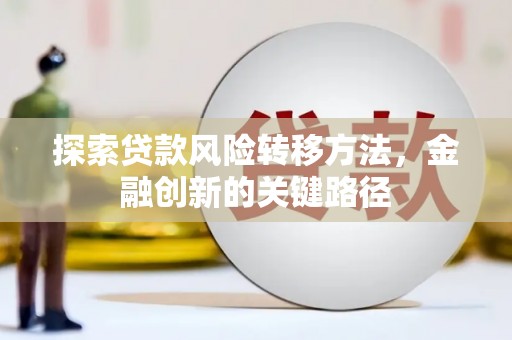 中西探索贷款风险转移方法，金融创新的关键路径