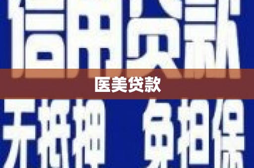 中西医美贷款