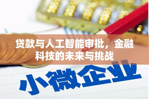中西贷款与人工智能审批，金融科技的未来与挑战
