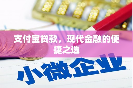 中西支付宝贷款，现代金融的便捷之选