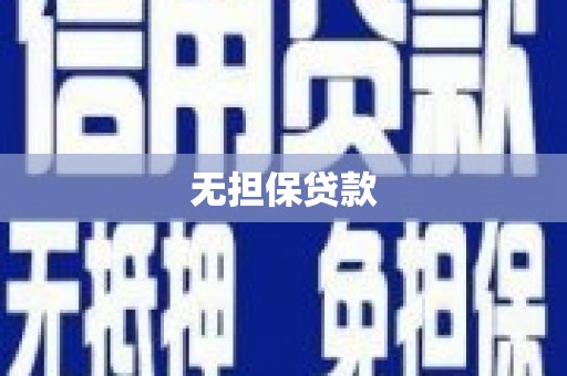 中西无担保贷款