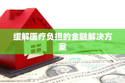 中西缓解医疗负担的金融解决方案