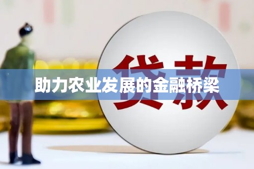 中西助力农业发展的金融桥梁