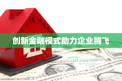 中西创新金融模式助力企业腾飞