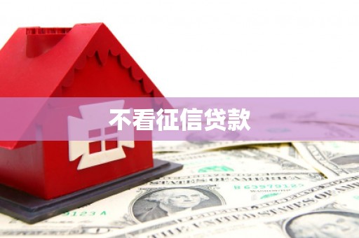 中西不看征信贷款
