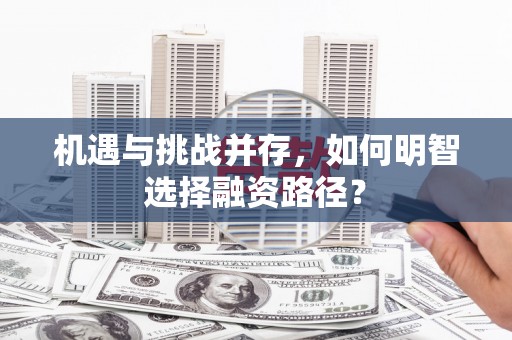 中西机遇与挑战并存，如何明智选择融资路径？