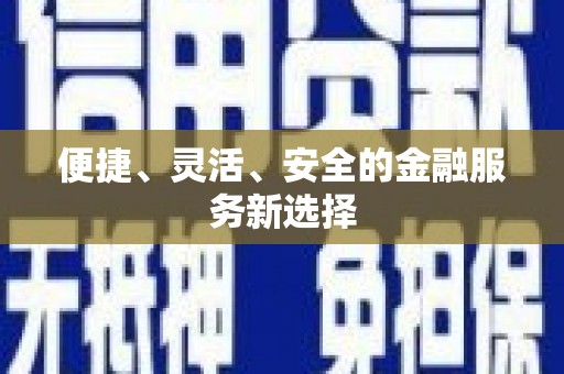 中西便捷、灵活、安全的金融服务新选择