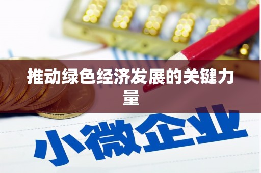 中西推动绿色经济发展的关键力量