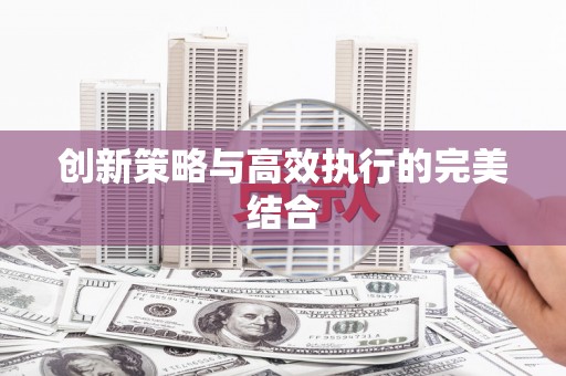 中西创新策略与高效执行的完美结合